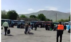جابجایی بیش از ۱۰۰۰ مسافر در راه مانده قطار مسیر تهران_جنوب با ناوگان لرستان