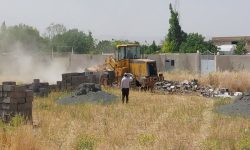تخریب ۱۳ ساخت و ساز غیرمجاز در اراضی کشاورزی لرستان